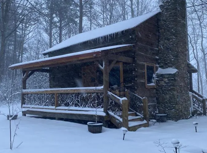 1850\'S Settlers Cabin At Wethero Ridge & Theater